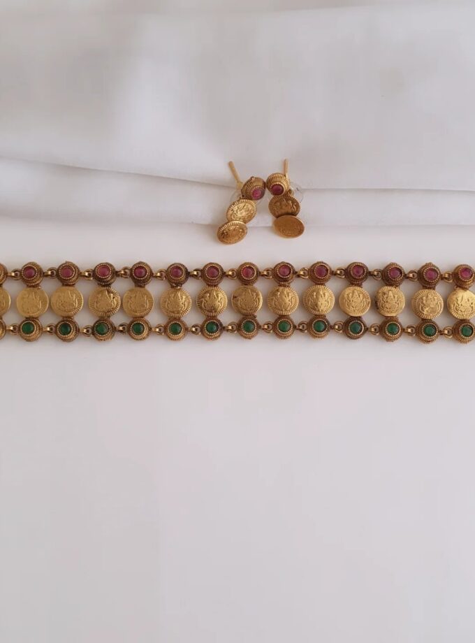 CHOKER COIN-A3381 MULTI