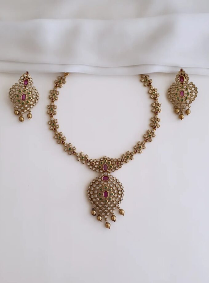 NECKLACE AD STONE PREMIUM-A3406