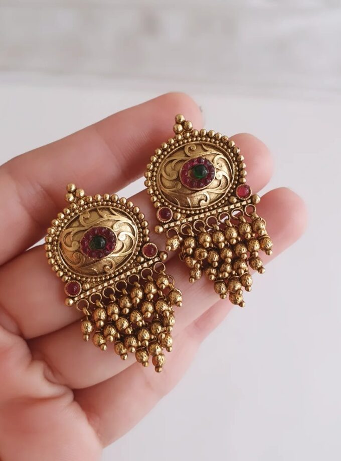 EARRING-E118 GOLD