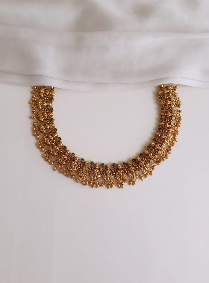 NECKLACE-A3010 GREEN (B)