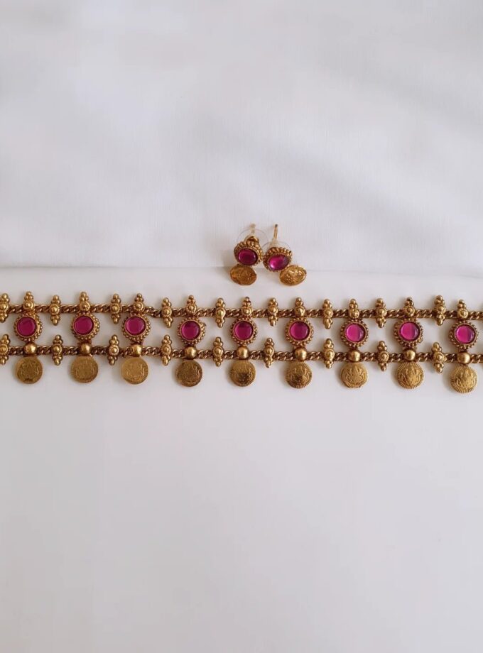 CHOKER-A3482 RUBY