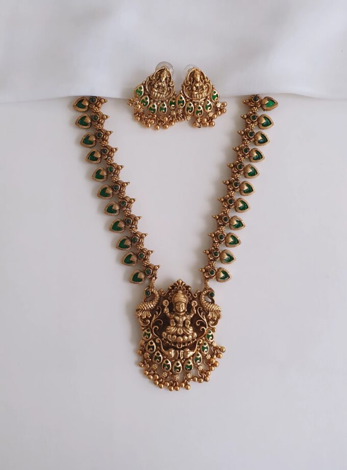 NECKLACE-A2698 GREEN