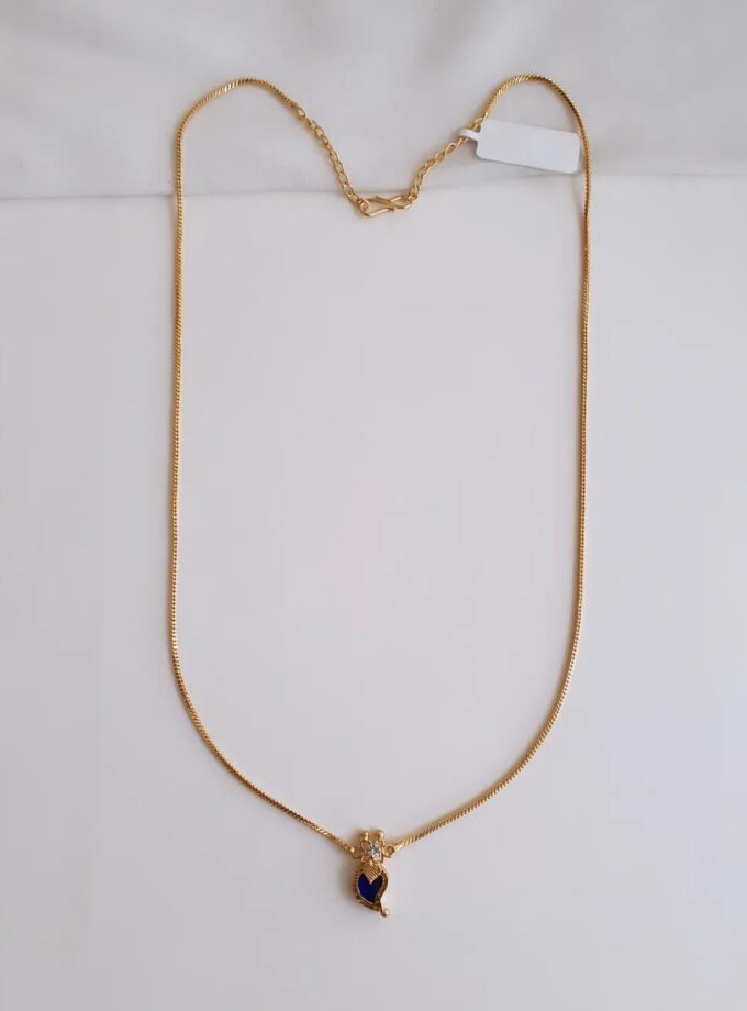 SHORT HAARAM MICRO PLATED-A3523 MANGO BLUE