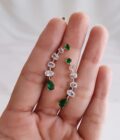 EAR CUFF AD STONE-A3547 GREEN