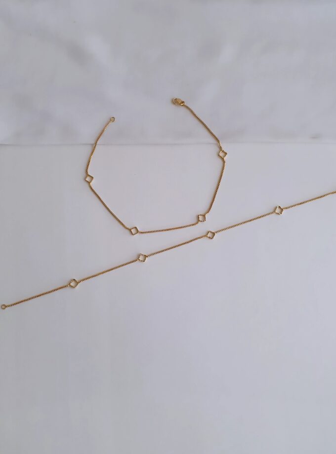 ANKLET MICRO PLATED-A3552 (11 INCHES)