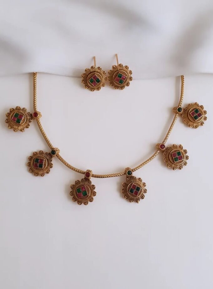 NECKLACE -A3555 MULTI