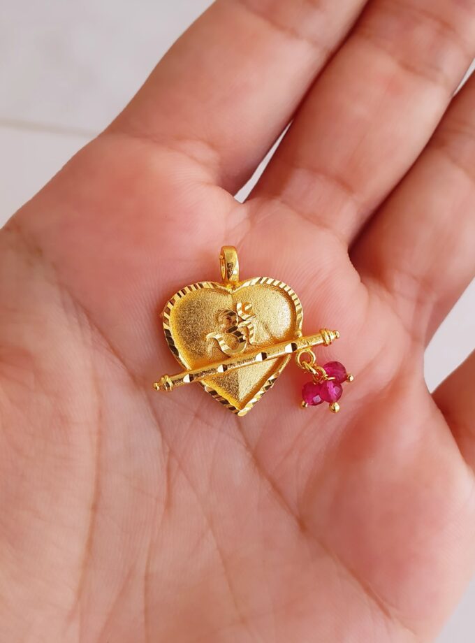 MICRO PLATED THAALI FLUTE-A3590