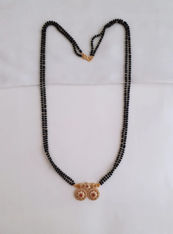 MANGALSUTRA AD STONE-A3595