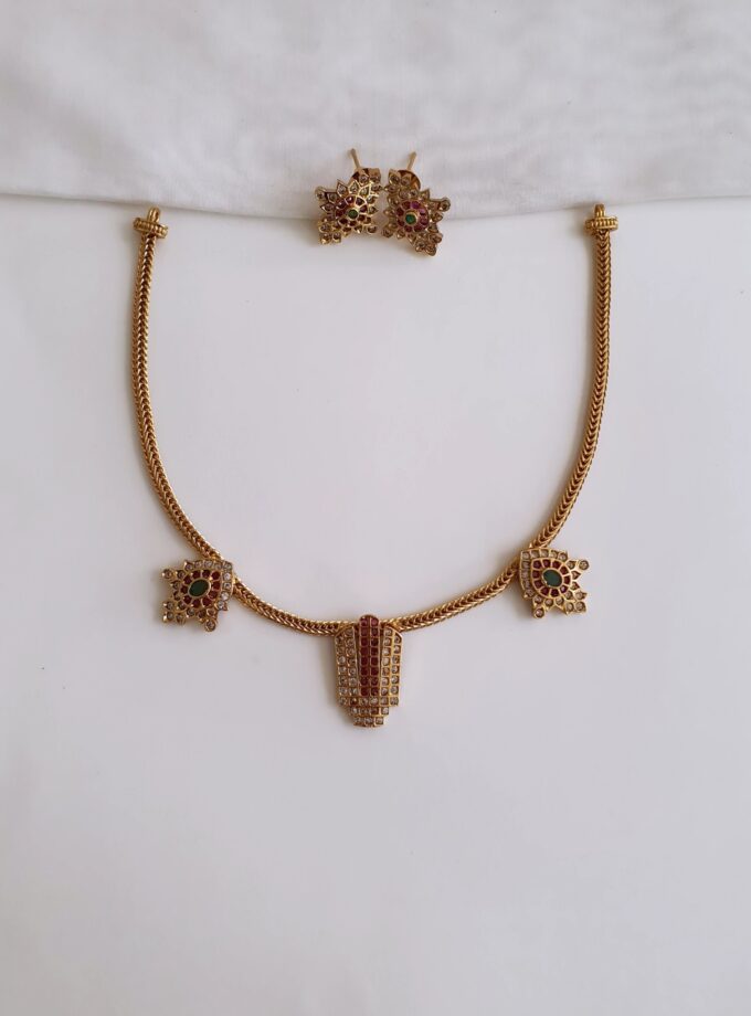 AD STONE NECKLACE-A3598