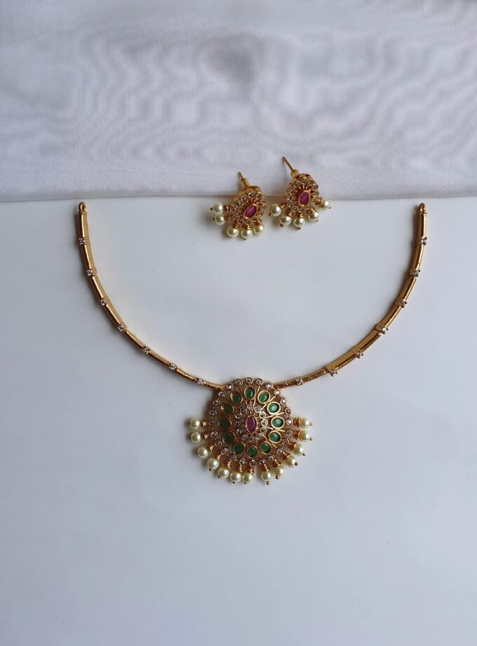 NECKLACE AD STONE-A3603