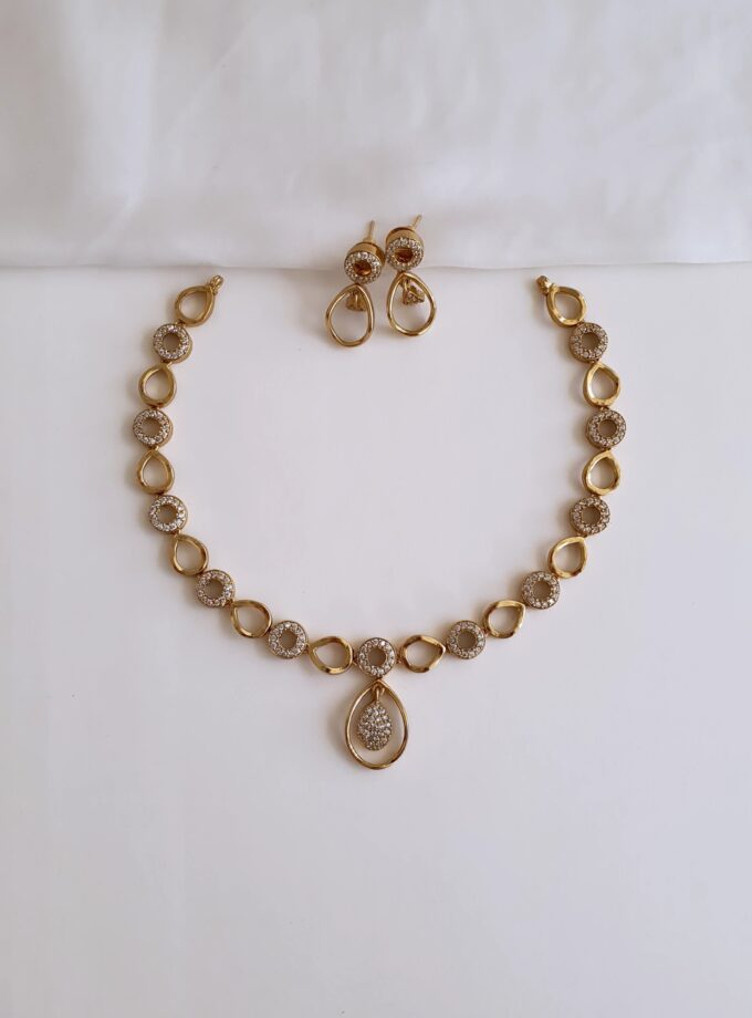 NECKLACE AD STONE-A3610