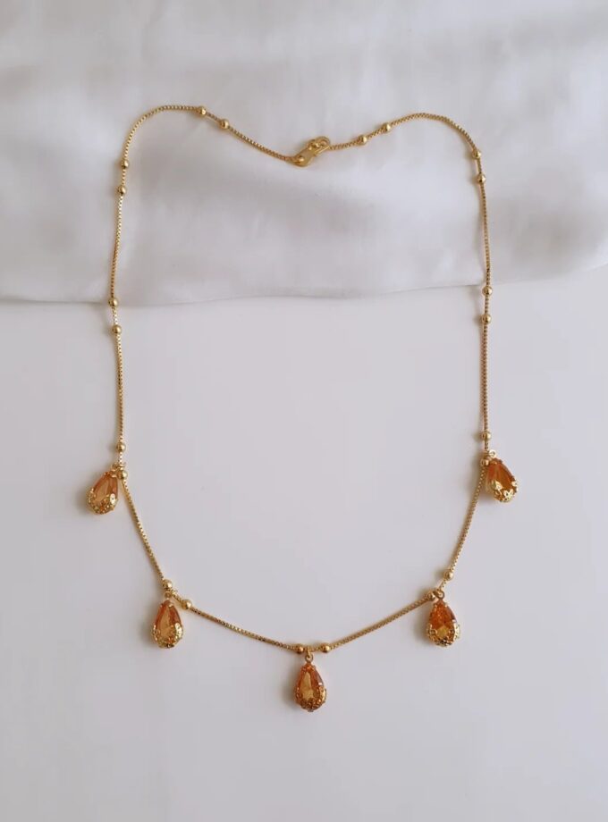 NECKLACE MICRO PLATED-A3636 GOLD