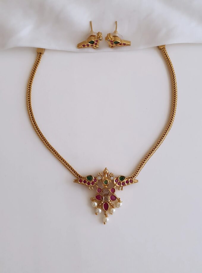 NECKLACE AD STONE-A3657