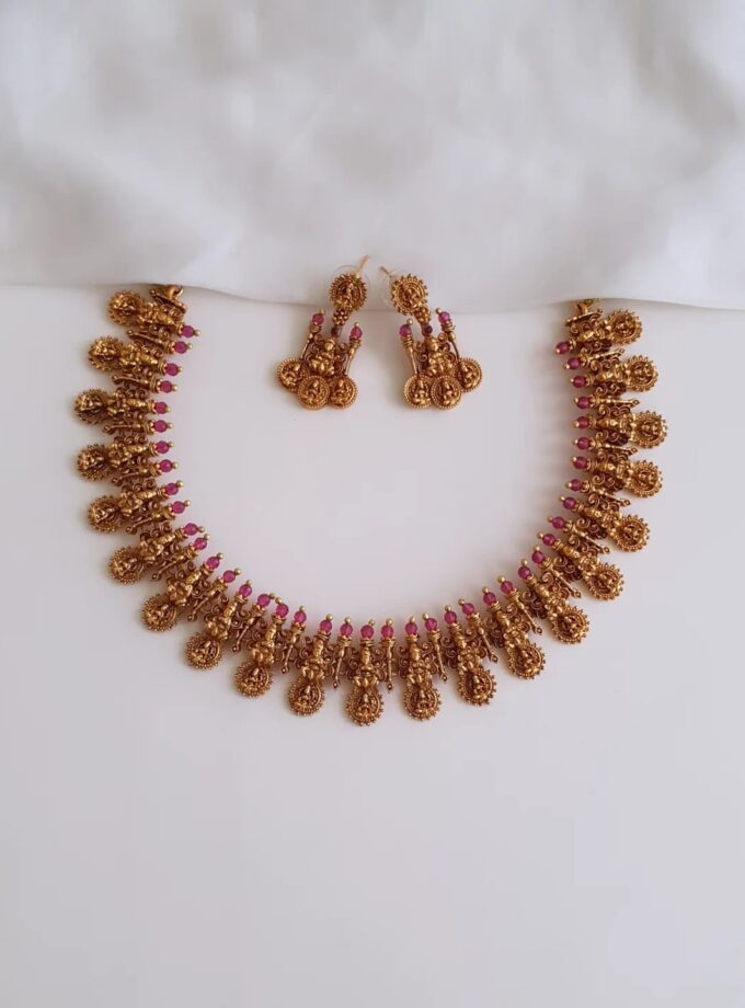 NECKLACE-A2995 RUBY