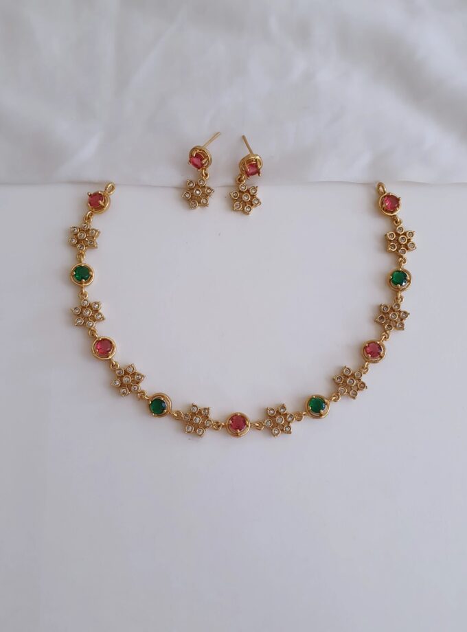 NECKLACE AD STONE-A3672