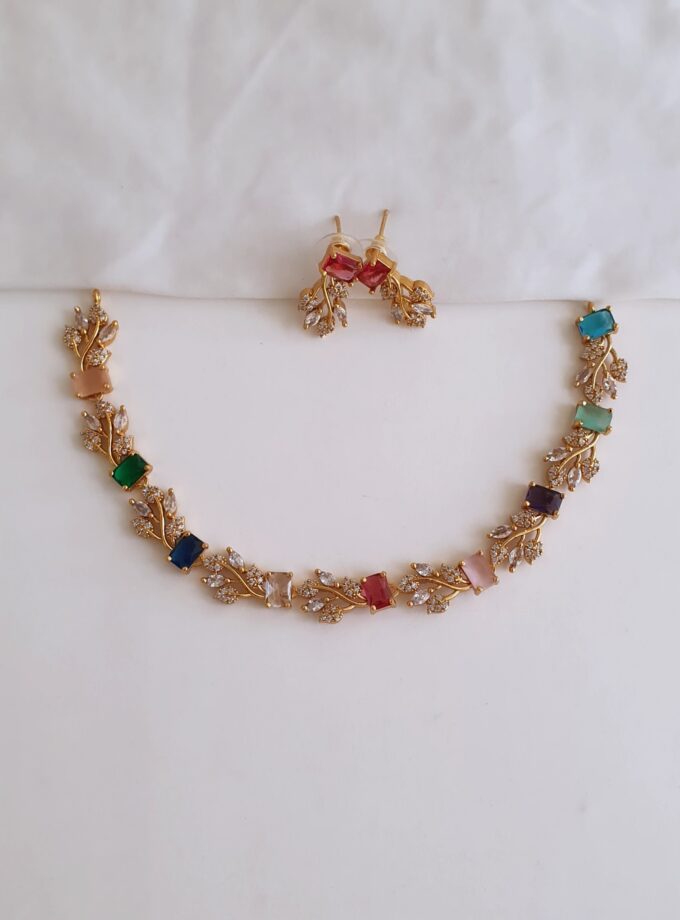 NECKLACE AD STONE-A3682