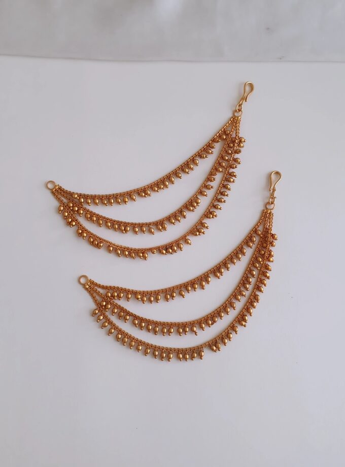 EAR CHAIN-A3679 GOLD