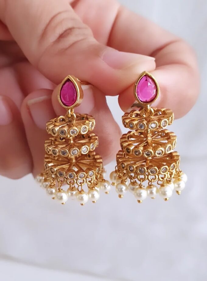 JUMKA AD STONE-A3687 RUBY