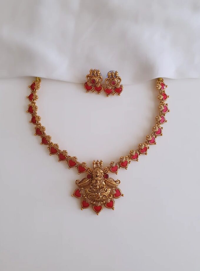NECKLACE PALAKA-A3701 RUBY