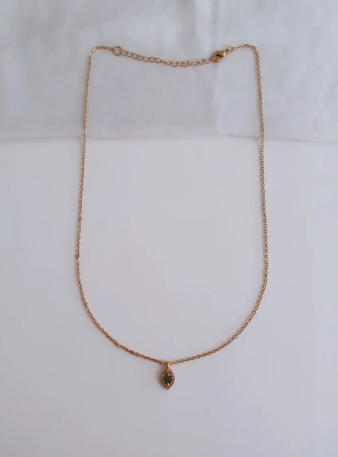 DAILY WEAR AD STONE-A3714 DROP GREEN