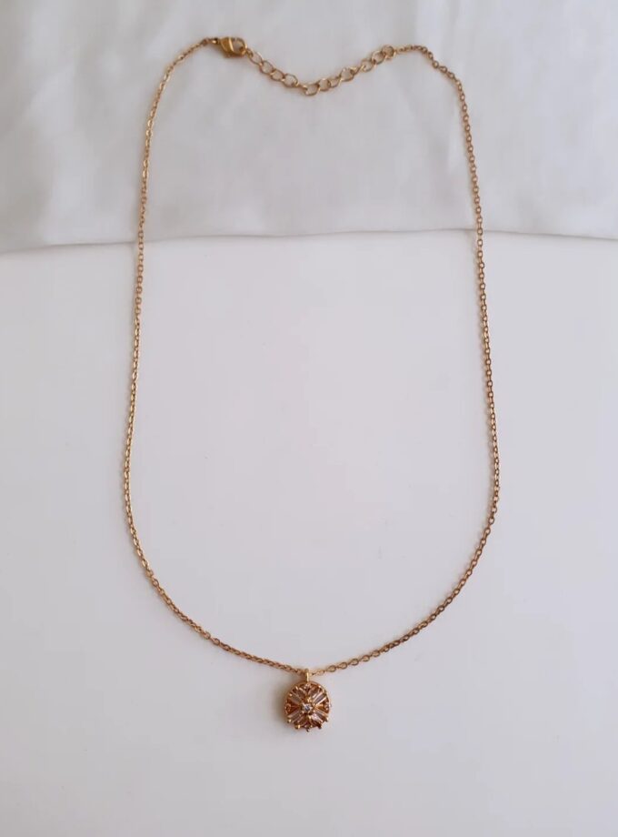 DAILY WEAR AD STONE-A3722 ROUND WHITE