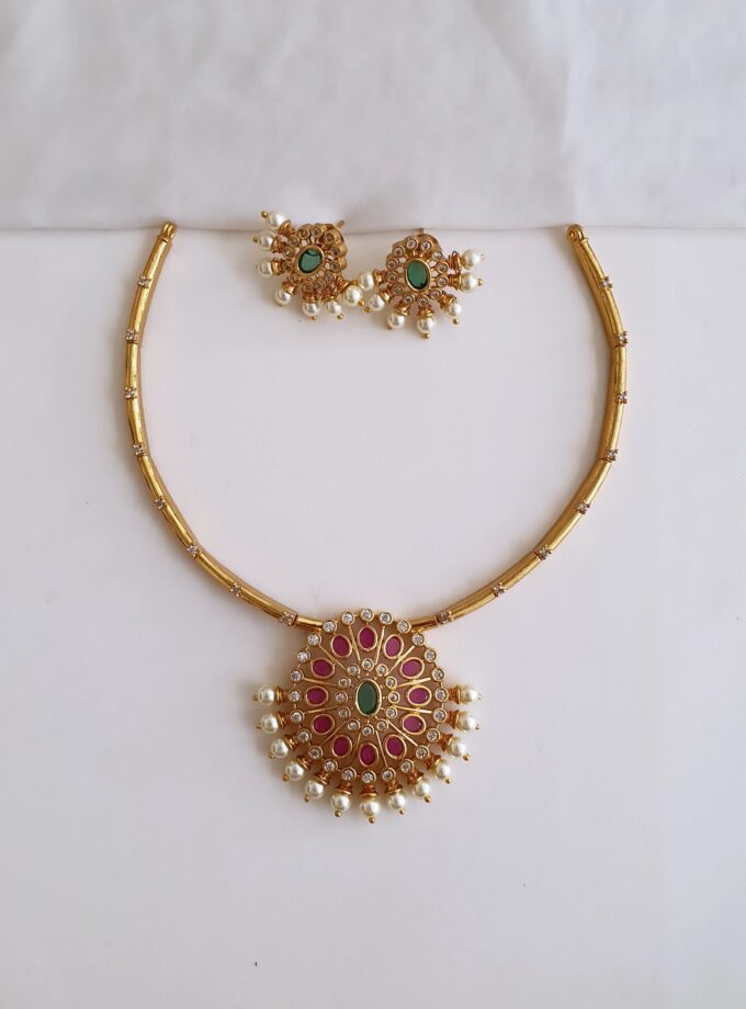 NECKLACE AD STONE-A3738