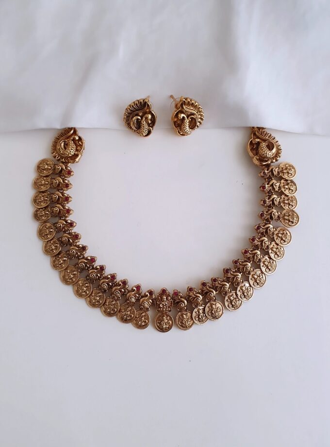 NECKLACE COIN ANTIQUE-A3741