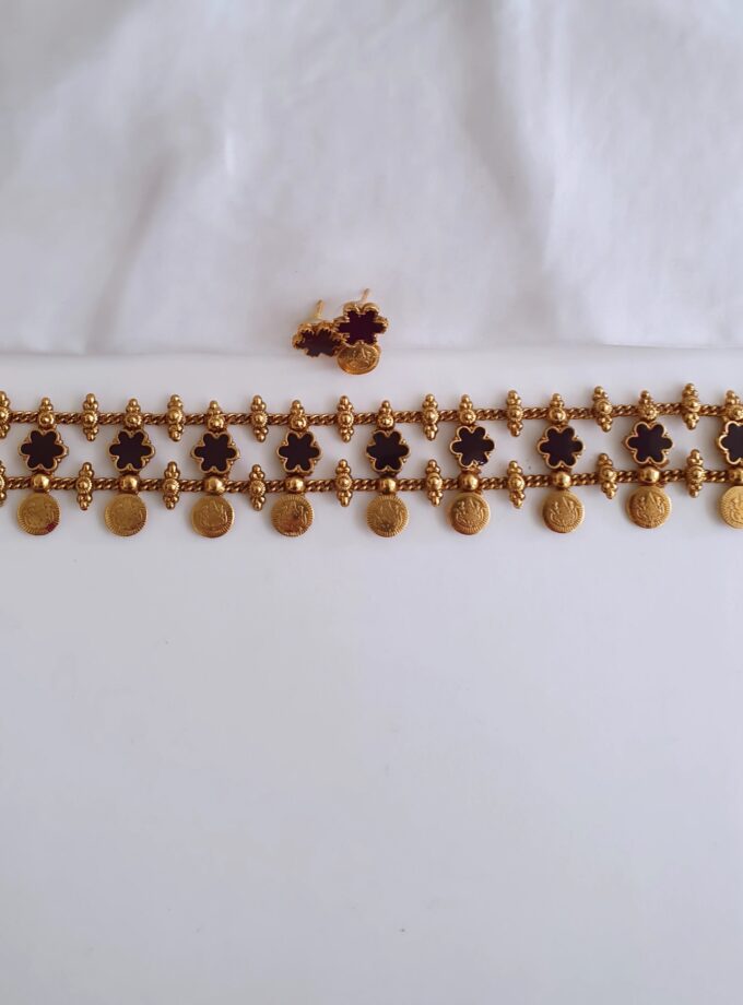 CHOKER RUBY RED-A3742