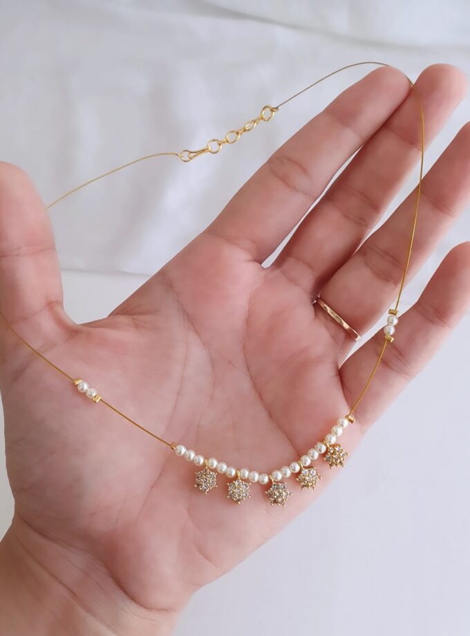 INVISIBLE CHAIN AD STONE-A3755