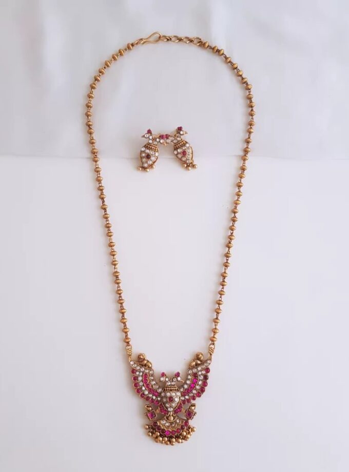 SHORT HAARAM -A3758 RUBY