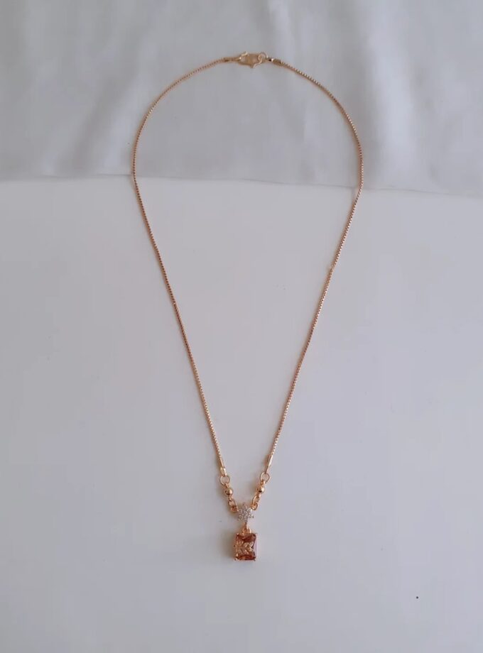 DAILY WEAR MICRO PLATED-A3760 SQUARE GOLD