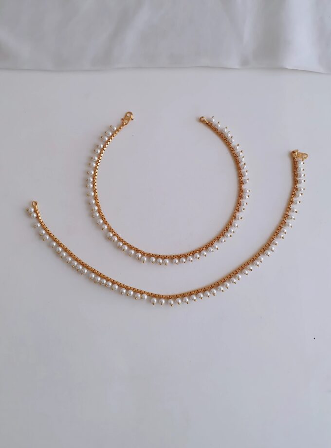 ANKLET PEARL-A3776(10 inches)