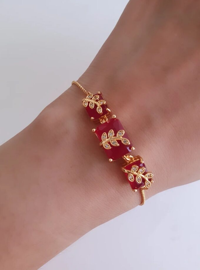 BRACELET-A3770 RUBY