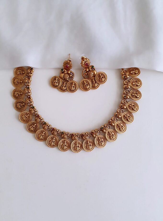 NECKLACE COIN-A3784