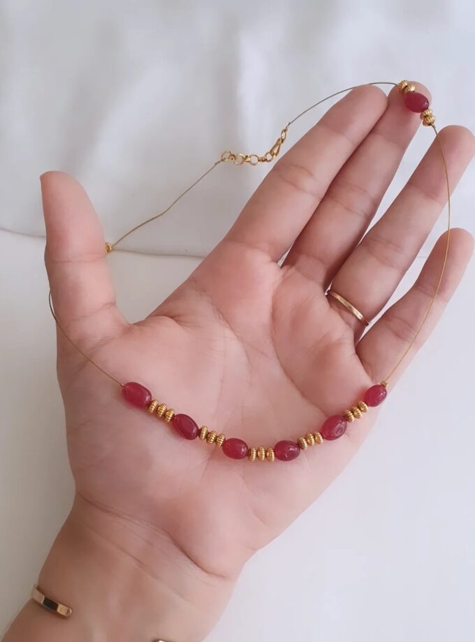 INVISIBLE CHAIN-A3790 RUBY