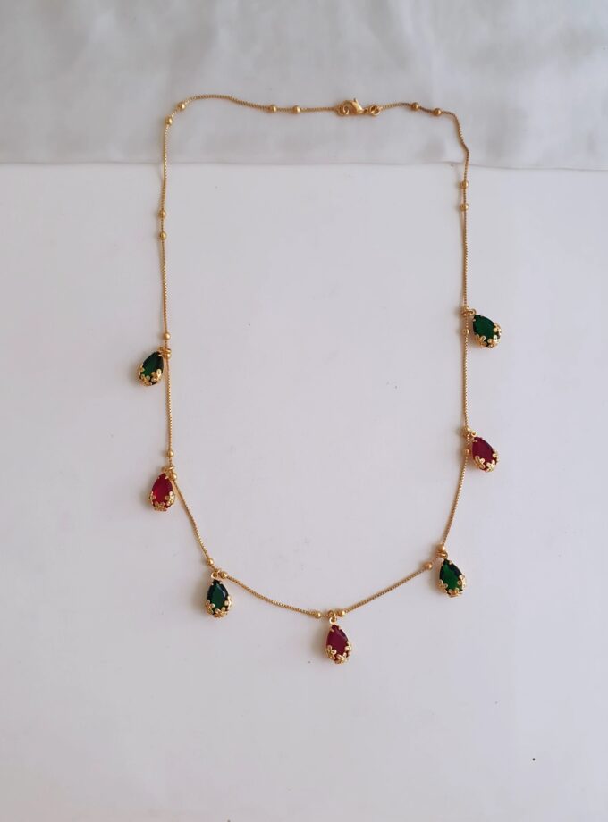 MICRO PLATED DAILY WEAR-A3792 RUBY GREEN