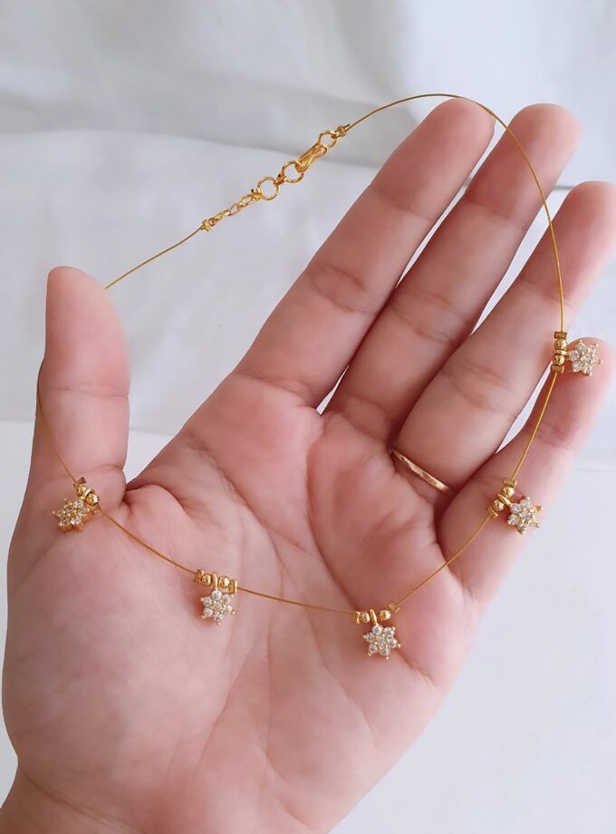 INVISIBLE CHAIN AD STONE-A3795