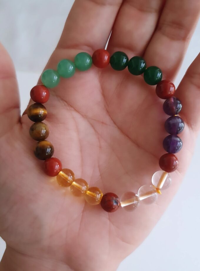 SEVEN CHAKRA BRACELET-A3808