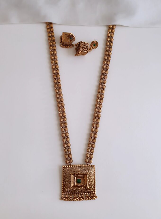 LONG HAARAM-A935 GREEN