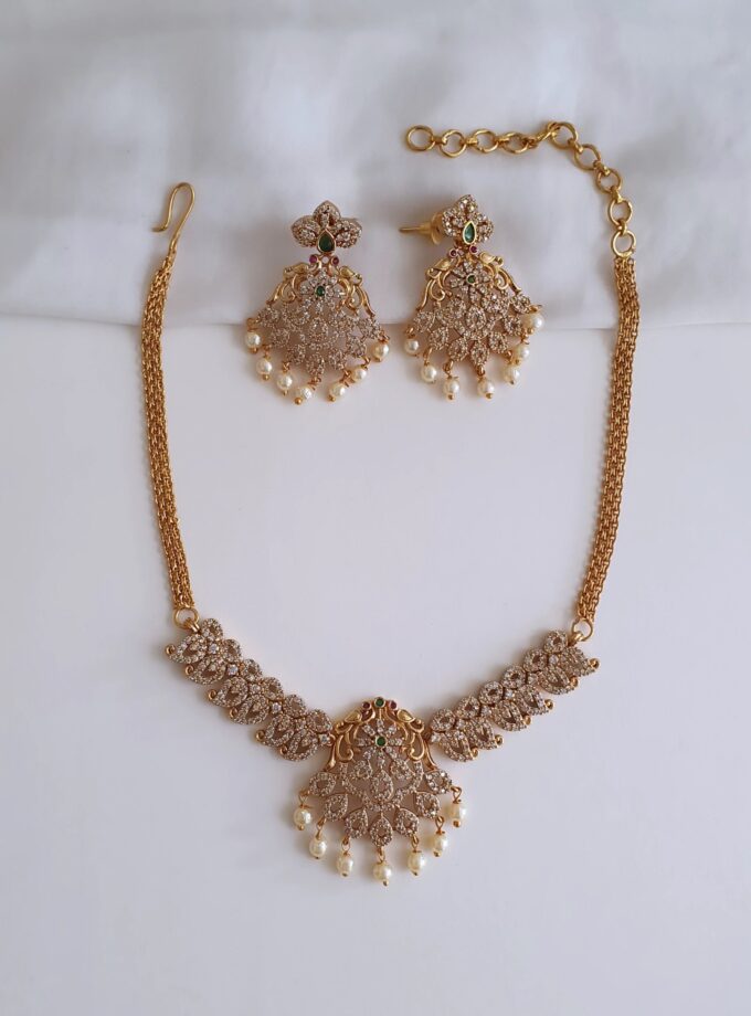 NECKLACE AD STONE-A1337