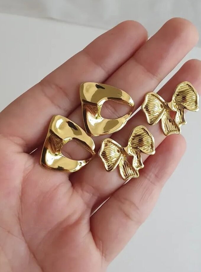 ANTI-TARNISH EARRING SET OF 2-A3841(B)