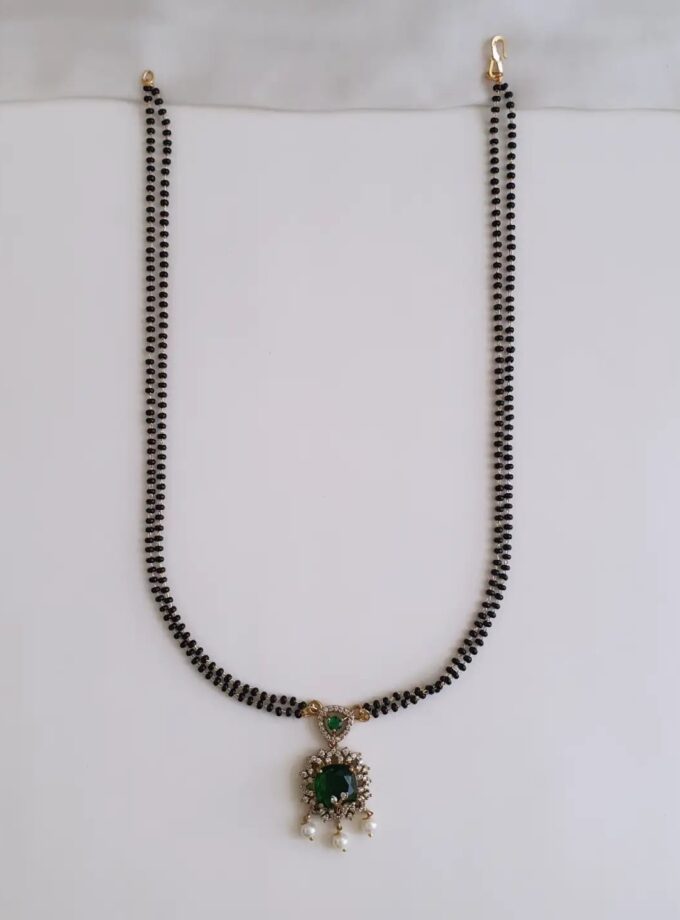 MANGALSUTRA-A3850 GREEN