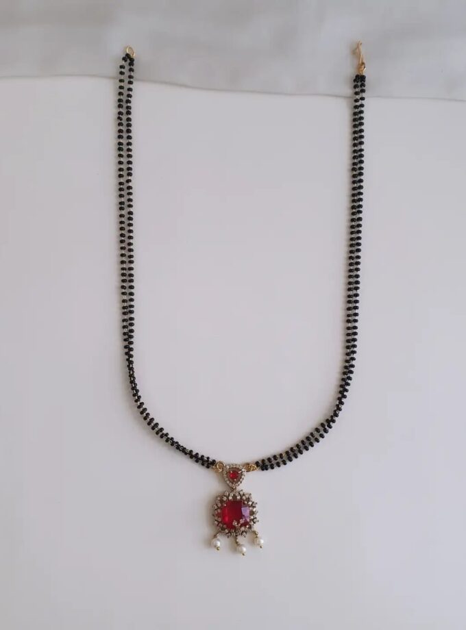 MANGALSUTRA-A3850 RUBY