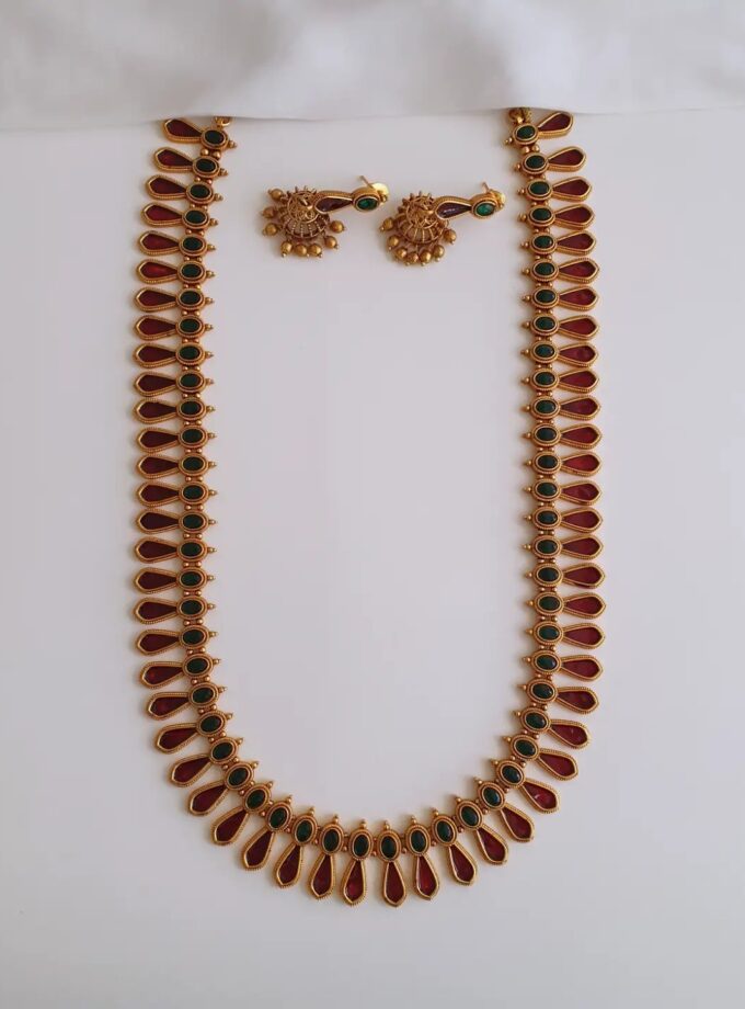 LONG HAARAM PALAKA-A1541 RUBY