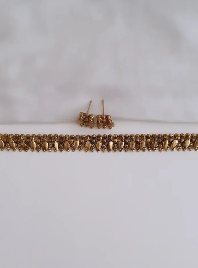 ELAKKATHAALI CHOKER ANTIQUE-A3873