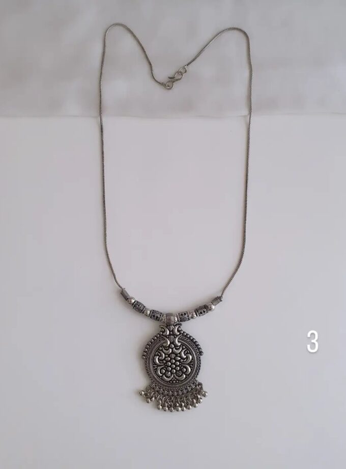 OXIDISED SHORT HAARAM-A3875(3)