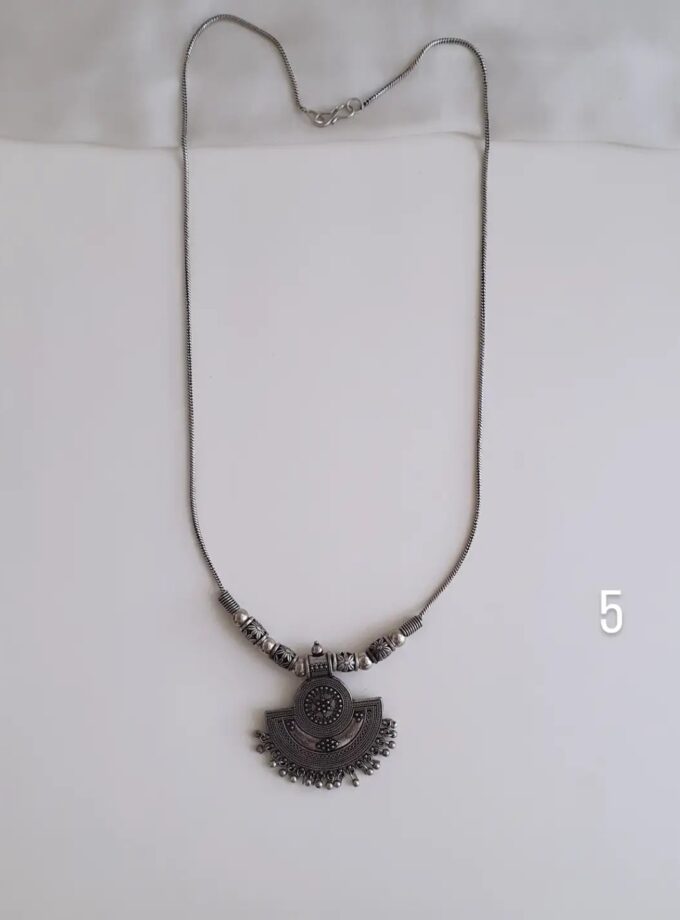 OXIDISED SHORT HAARAM-A3875(5)