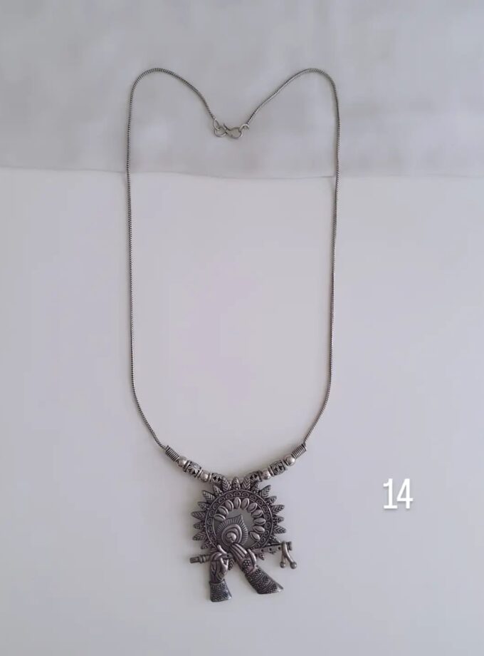 OXIDISED SHORT HAARAM-A3875 (14)