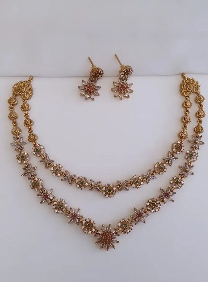 NECKLACE AD STONE LAYER-A3905