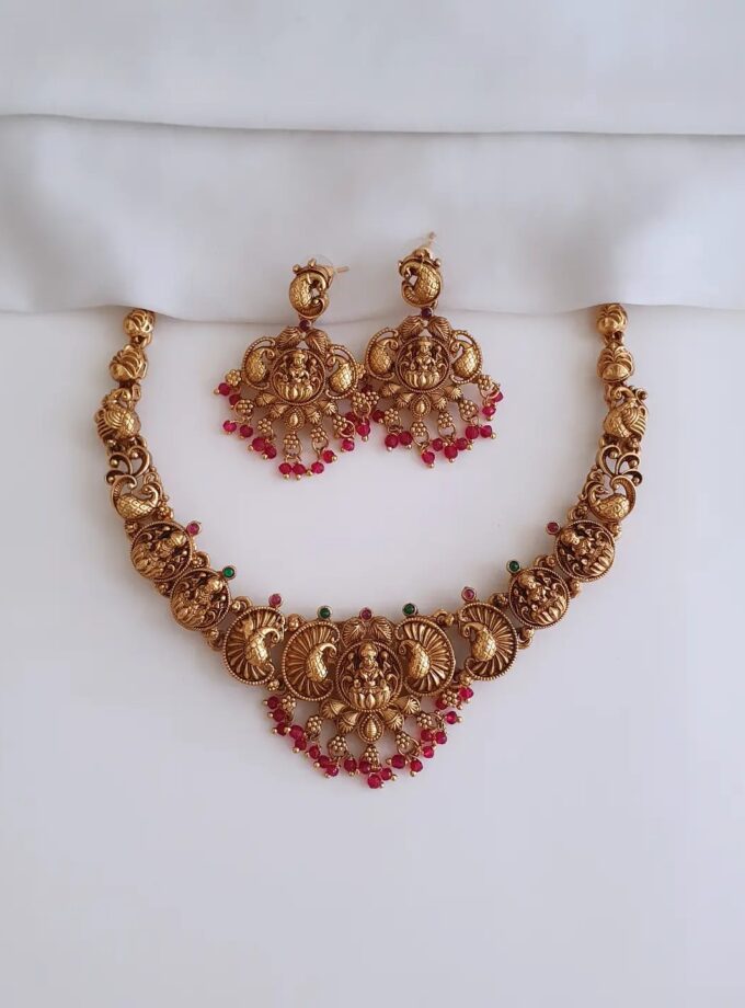 NECKLACE NAGAS-A3911 RUBY
